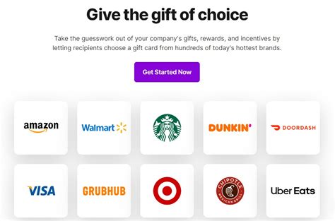 gift card sending platform